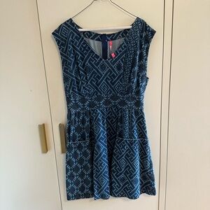 Tracy Reese denim print Mini Dress